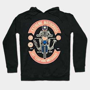 eat sleep ride motorcross Hoodie